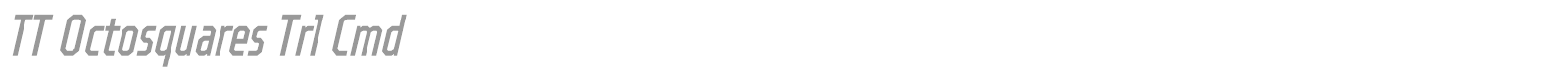 TT Octosquares font preview